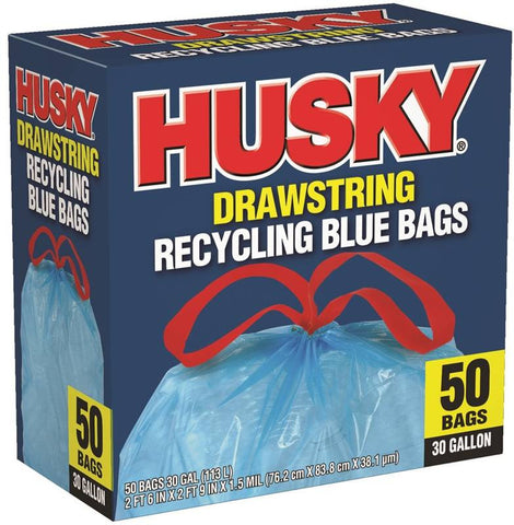 30g Recyl Drw St Trash Bag50ct