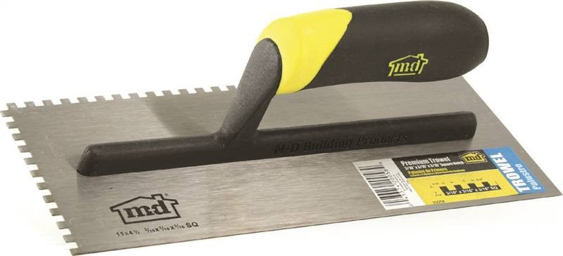 Trowel Sq Notch 1-8x1-8x1-8in