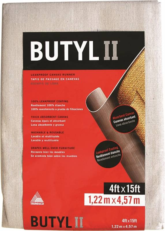 Cloth Drop Canvas Butyl 4x15ft