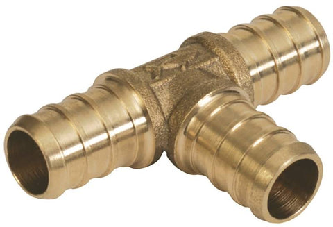 Tee Brass 1-2 Pex