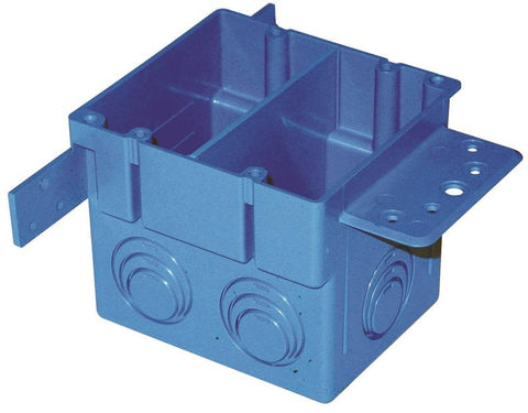 Box Outlet Pvc 2g 4sq Ent 38in