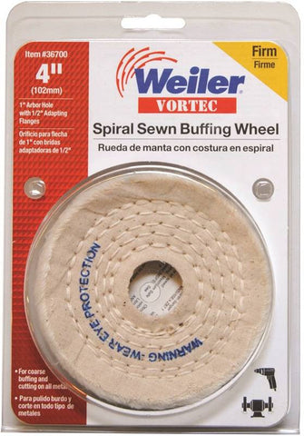 Buffing Wheel 4"spiral Sew