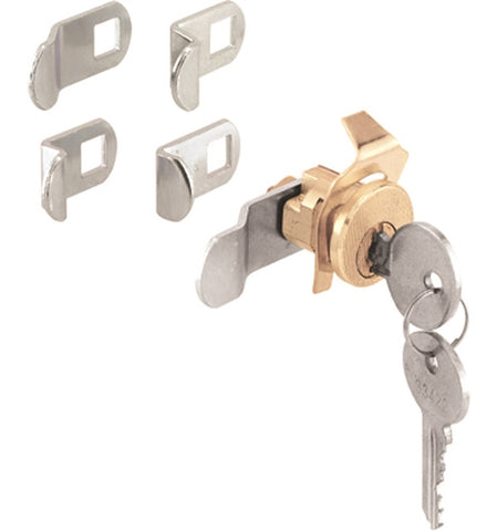 Lock Mailbox 5pin 5 Cam  Brass