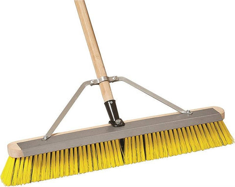 Push Broom W-brace 24in Scrpr