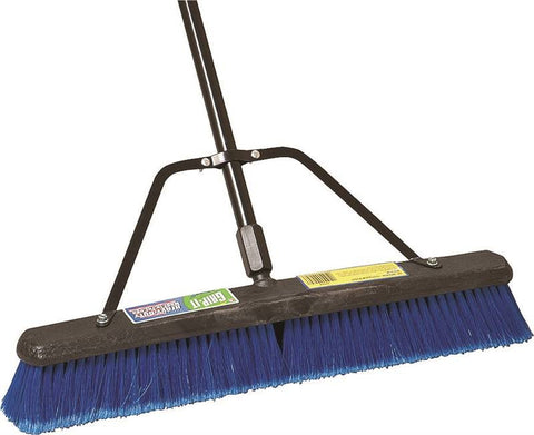 Push Broom W-brace 24in Medium