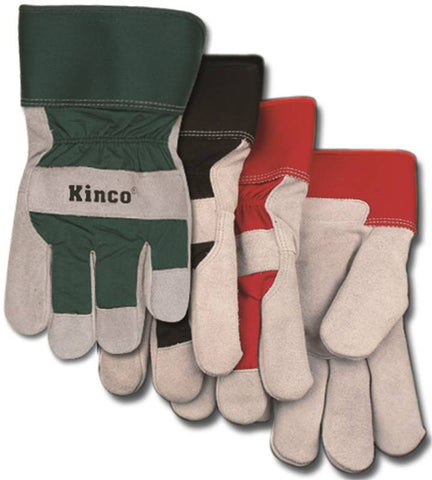 Gloves Gry Suede Thrml L