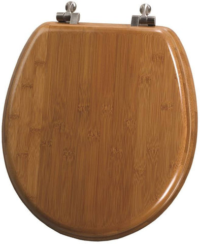 Toilet Seat Rnd Bamboo