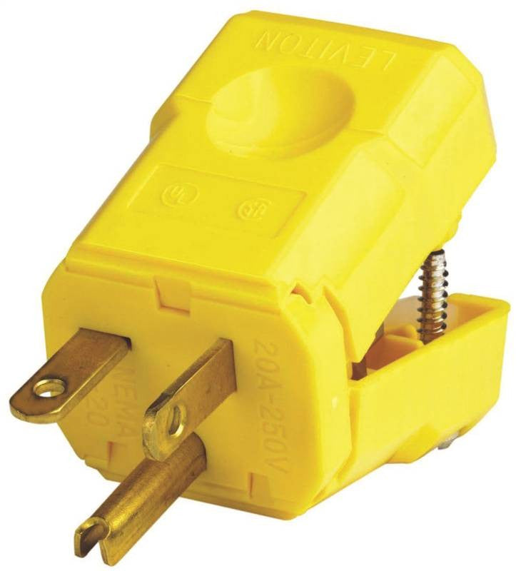 Plug Python Nema6-20 Yelw