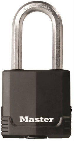 Padlock Steel 2in Vert Clr K-d