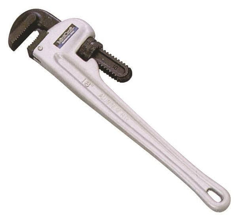 Wrench Pipe 18in Aluminum Hndl