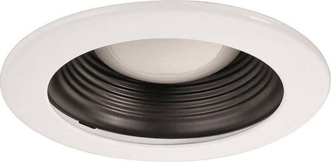 Trim Baffle E27 Socket 4in Blk