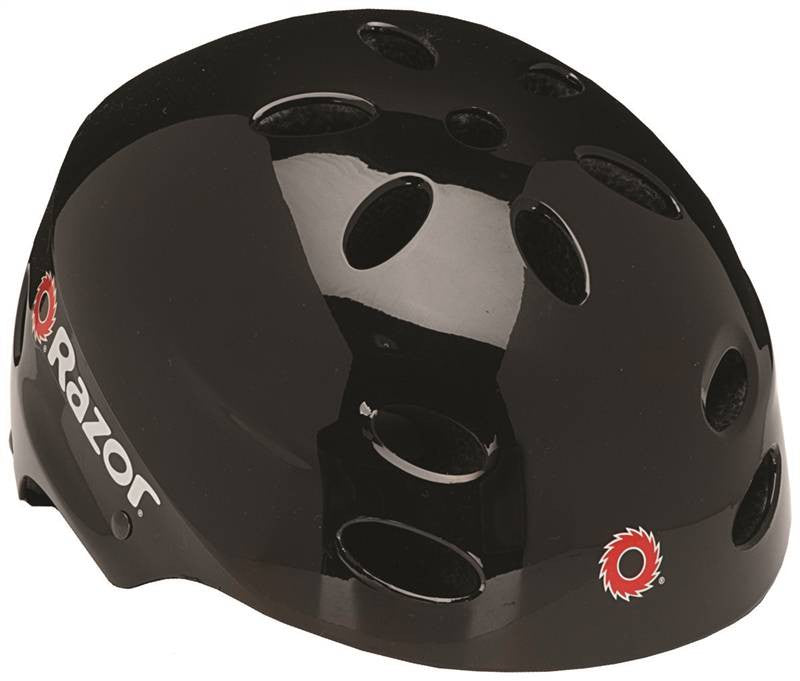 Helmet Youth Gloss Black Razor