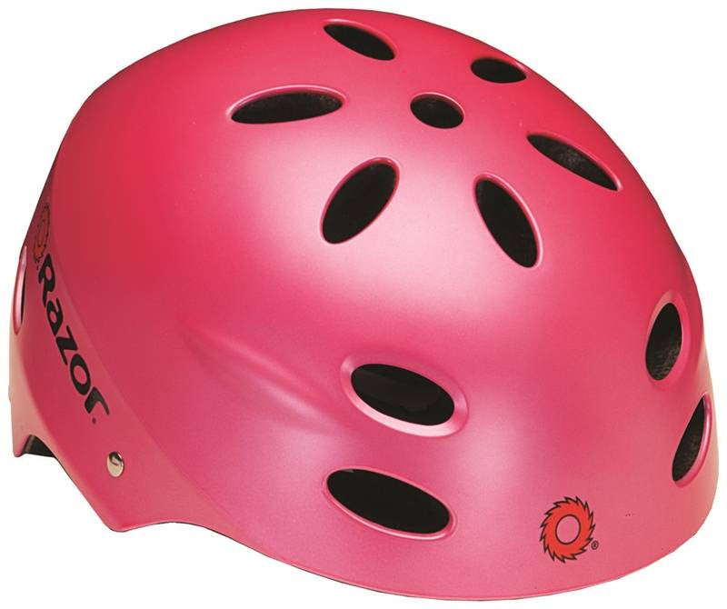 Helmet Youth Satin Pink Razor