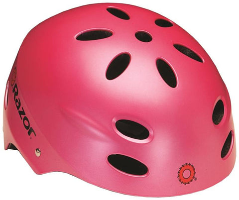 Helmet Youth Satin Pink Razor