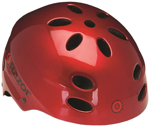 Helmet Youth Razor Red V17