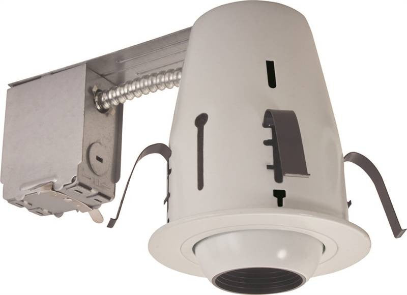 Fixture Rec Non-ic E27 4in Wht