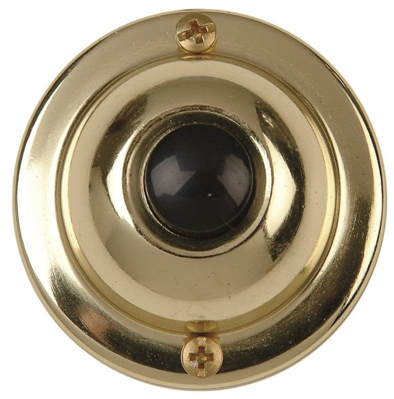 Button Door Ltd Wired Blk-brss