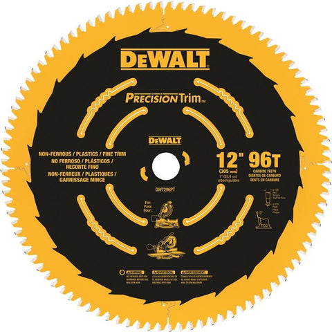 Circ Saw Blade Prcn 12in 96th