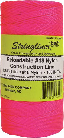 Twine #18x1080ft Flu Pink Twst