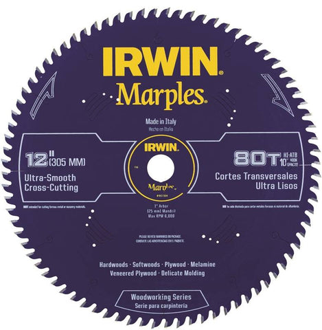 Circ Saw Blade 12in 80t Hi-atb