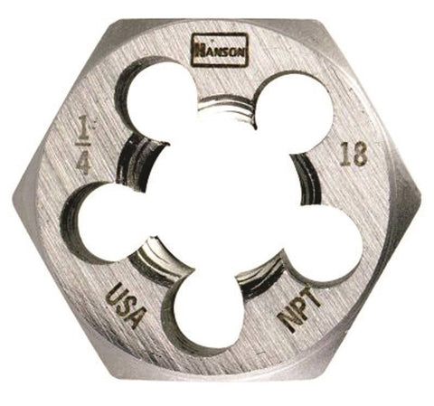 Die Hexagon 1-2in-14npt Steel
