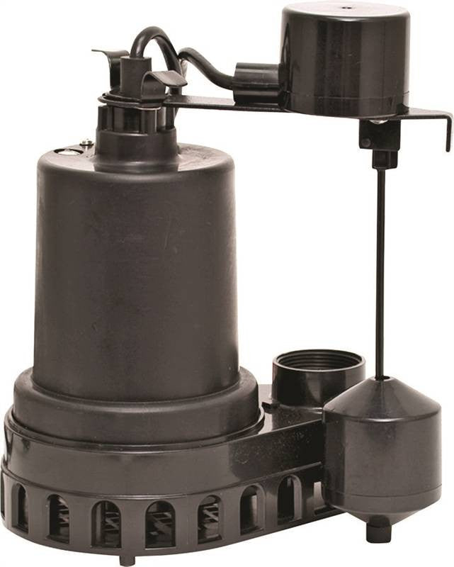 Sump Pump Vert Plast 1-3hp