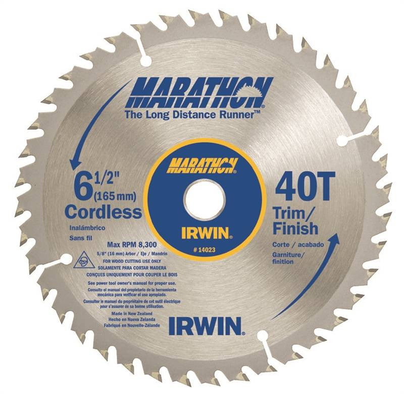 Circ Saw Blade 6-1-2-40t Trim