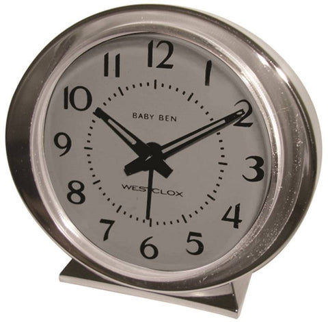Clock Alarm Baby Ben Grey