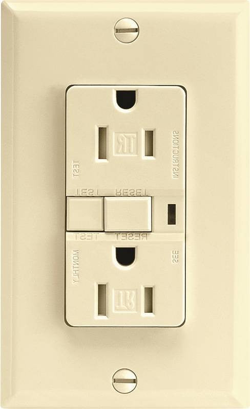 Recept Dplx 2p-3w Gfci 15a Iv