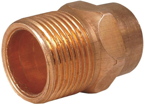 Adapter Male Copper 1-1-2