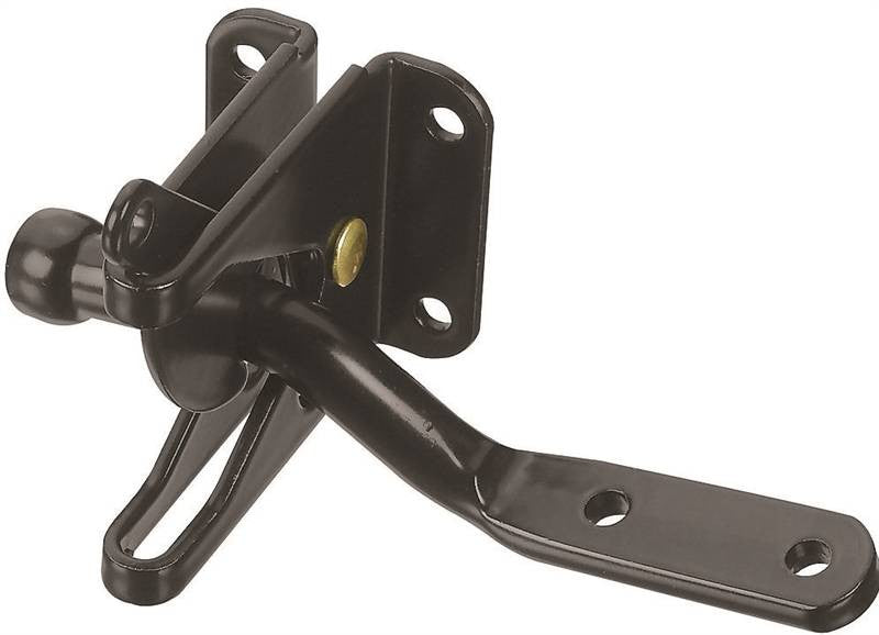 Latch Gate Universal Stl Blk