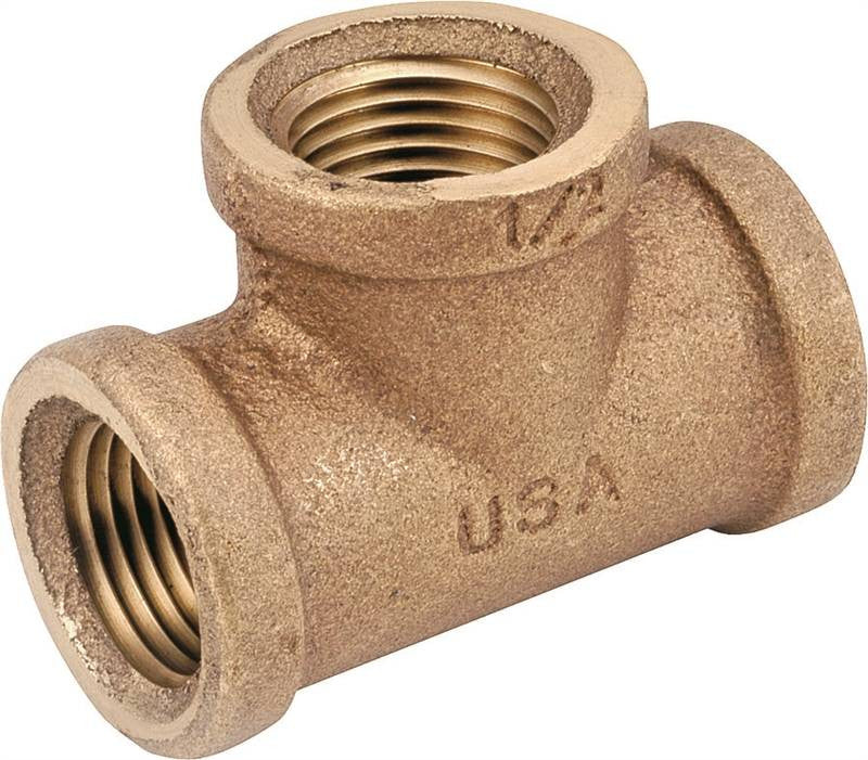 Tee Brass 1fpt