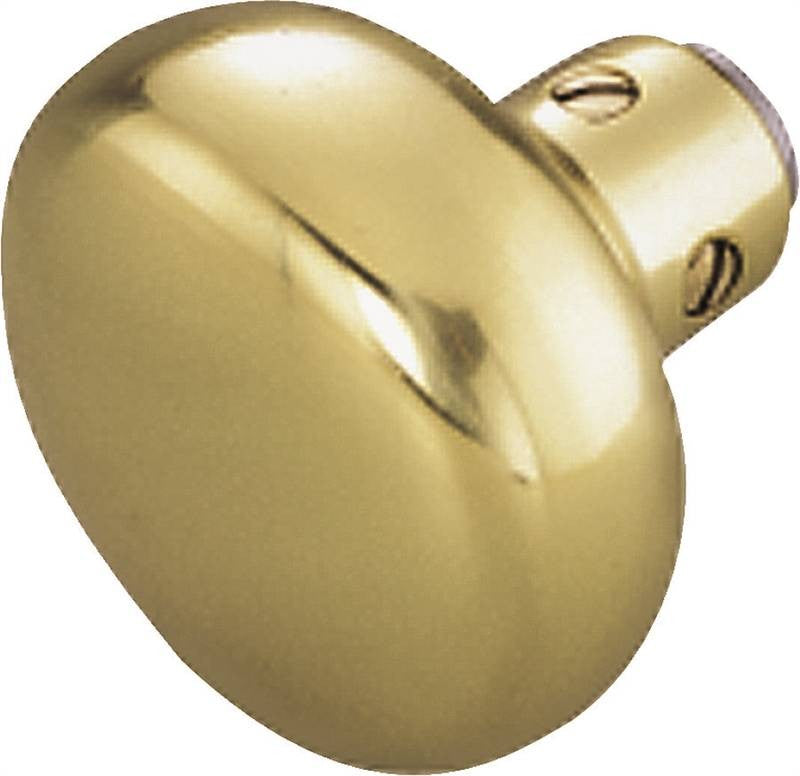 Knob Door Set Brass Plated Sol