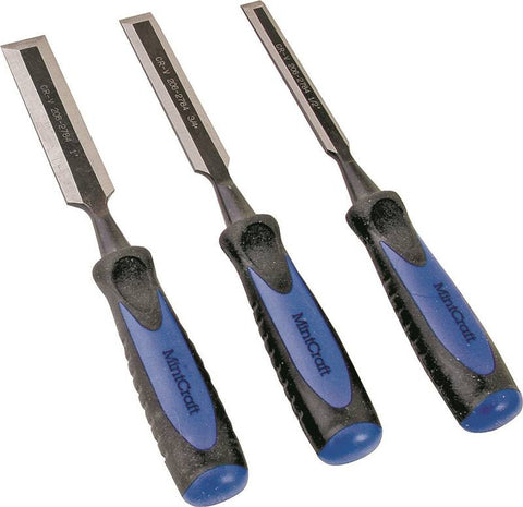 Chisel Wood Set 3pc 1-2 3-4 In