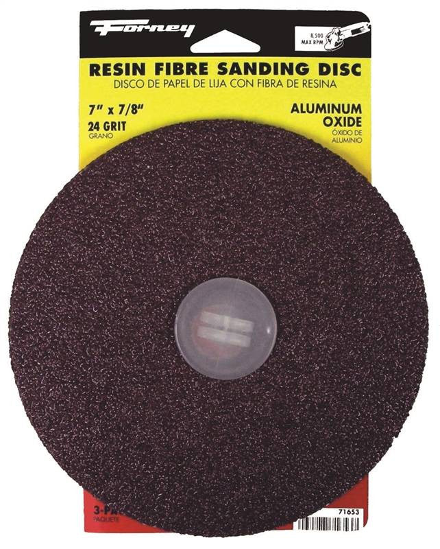 Disc Sanding Fbr A-o 24grt 7in