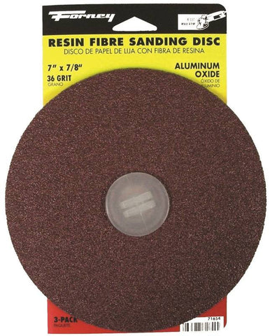 Disc Sanding Fbr A-o 36grt 7in