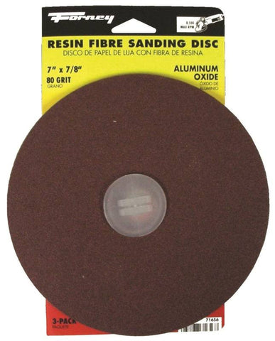 Disc Sanding Fbr A-o 80grt 7in