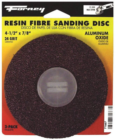 Disc Sanding A-o 24grit 4.5in