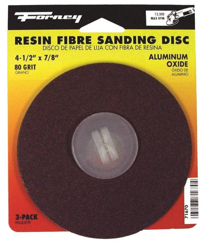 Disc Sanding A-o 80grit 4.5in