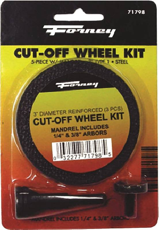 Cutoff Wheel 5pc Steel 3in