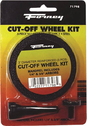 Cutoff Wheel 5pc Steel 3in
