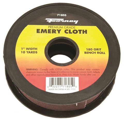 Cloth Emery 180grit 1inx10yard