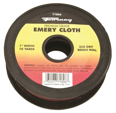 Cloth Emery 320grit 1inx10yard