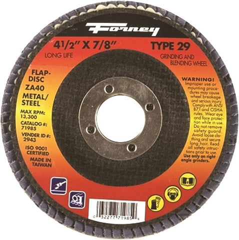 Disc Flap Type27 36grit 4.5in