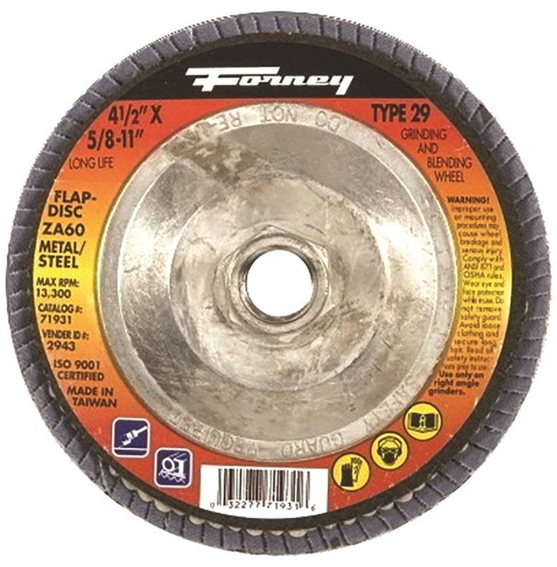 Disc Flap Type29 60grit 4.5in