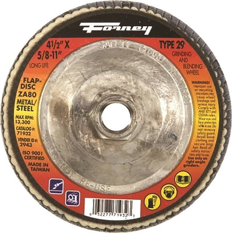 Disc Flap Type29 120grit 4.5in