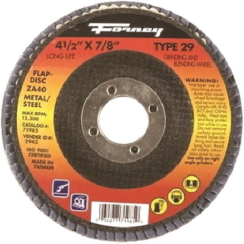Disc Flap Type29 40grit 4.5in