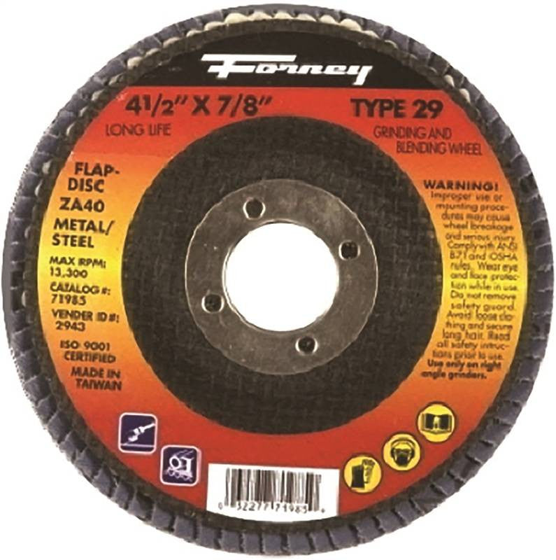 Disc Flap Type29 60grit 4.5in