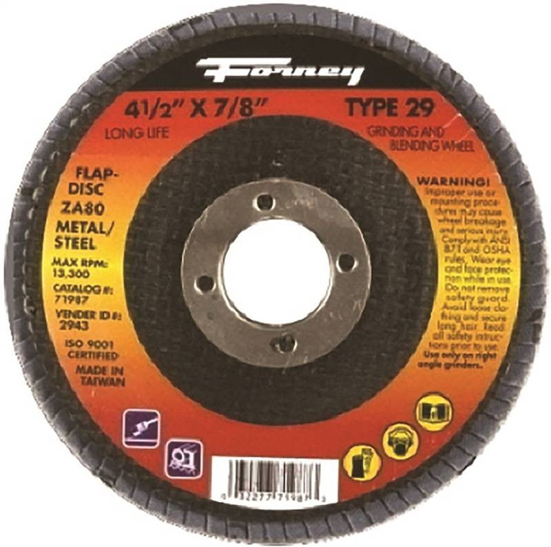 Disc Flap Type29 80grit 4.5in