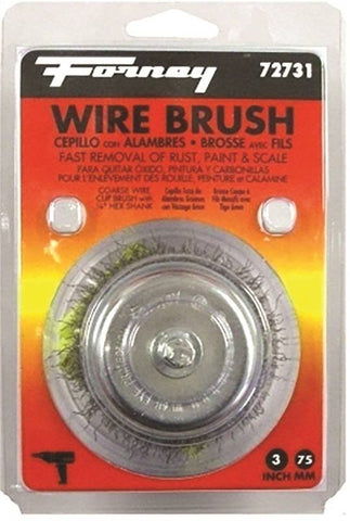 Brush Cup Crimpd Wire 3x.012in